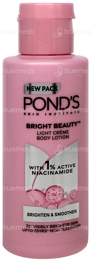 Ponds Bright Beauty Light Creme Body Lotion 90Ml