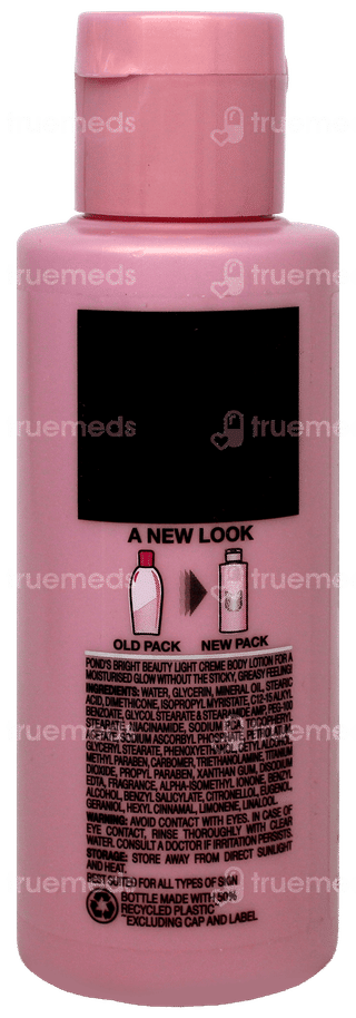 Ponds Bright Beauty Light Creme Body Lotion 90Ml