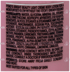 Ponds Bright Beauty Light Creme Body Lotion 90Ml