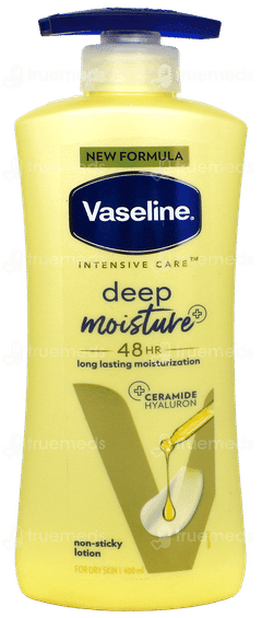 Vaseline Intensive Care Deep Moisture New Formula Lotion 400Ml Vaseline Intensive Care Deep Moisture New Formula Lotion 400Ml