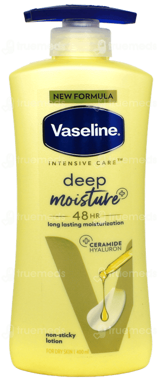 Vaseline Intensive Care Deep Moisture New Formula Lotion 400Ml