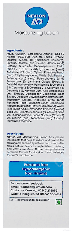 Nevlon Ad Moisturizing Lotion 150Ml