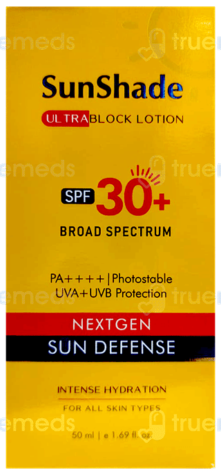 Sunshade Ultra Block Spf 30+ Pa++++ Lotion 50Ml