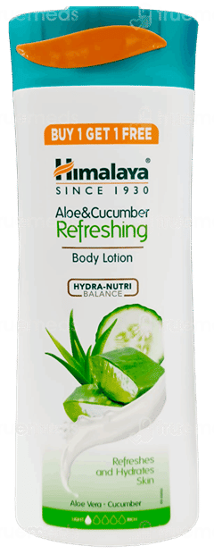 Himalaya Aloe & Cucumber Refreshing Body Lotion 400Ml Buy 1 Get 1 Free Himalaya Aloe & Cucumber Refreshing Body Lotion 400Ml Buy 1 Get 1 Free