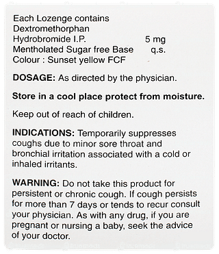 Alex Sugar Free Lozenges 10