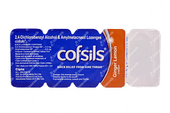 COFSILS GINGER LEMON LOZENGES 10