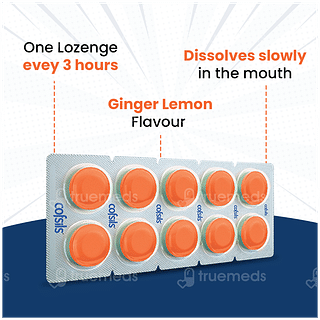 Cofsils Ginger Lemon Lozenges 10