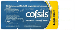 Cofsils Lemon Honey Lozenges 10
