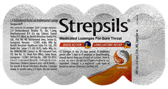 Strepsils Medicated Throat Orange Lozenges 8
