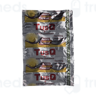 Tusq D Honey Lemon Flavour Cough Lozenges 6