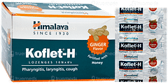 Himalaya Koflet H Ginger Flavor Lozenges 6 Himalaya Koflet H Ginger Flavor Lozenges 6