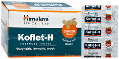 HIMALAYA KOFLET H GINGER LOZENGES 6