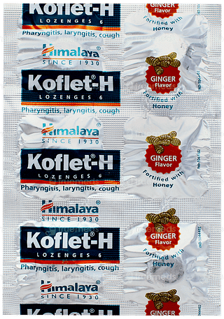 Himalaya Koflet H Ginger Lozenges 6