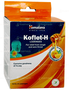 Himalaya Koflet H Orange Flavour Lozenges 6