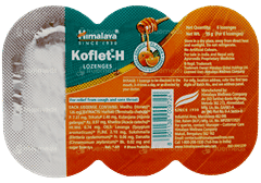 Himalaya Koflet H Orange Flavour Lozenges 6