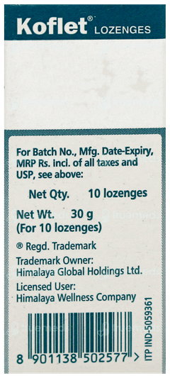 Himalaya Koflet Lozenges 10
