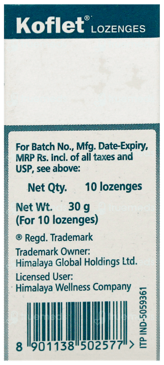 Himalaya Koflet Lozenges 10