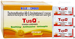 Tusq D Orange Flavour Lozenges 6