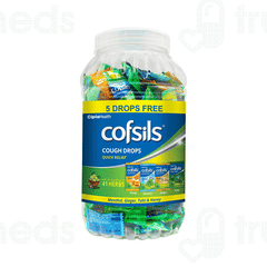 Cofsils Menthol Ginger Tulsi & Honey Cough Drops Jar 1