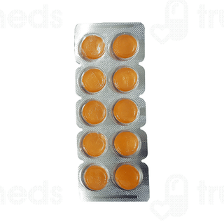 Alkof Orange Flavour Cough Lozenges 10