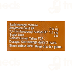 Alkof Orange Flavour Cough Lozenges 10