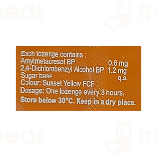Alkof Orange Flavour Cough Lozenges 10