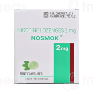 Nosmok 2mg Mint Flavoured Sugar Free Lozenges 12