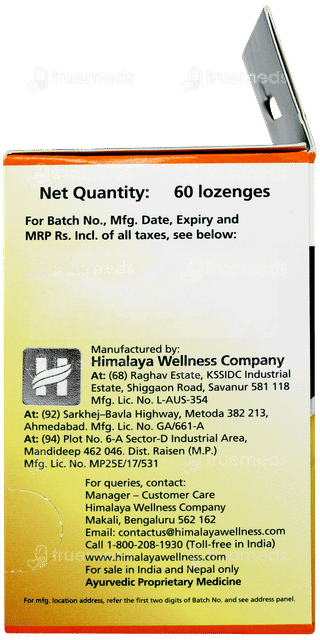 Himalaya Koflet Sf Orange Flavor Lozenges 6