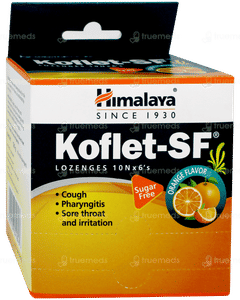 Himalaya Koflet Sf Orange Flavor Lozenges 6