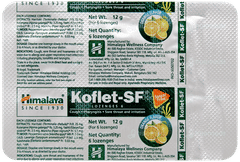 Himalaya Koflet Sf Orange Flavor Lozenges 6