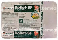 Himalaya Koflet Sf Ginger Mint Flavour Lozenges 6