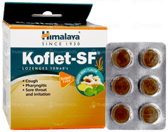 Himalaya Koflet Sf Ginger Mint Flavour Lozenges 6