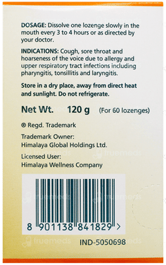 Himalaya Koflet Sf Ginger Mint Flavour Lozenges 6