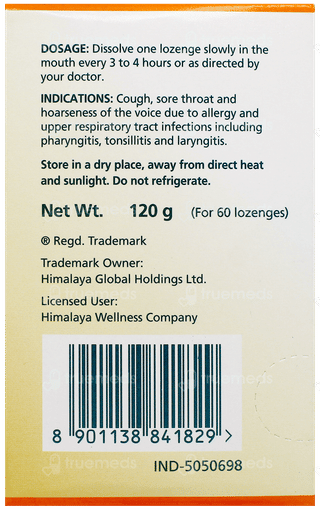 Himalaya Koflet Sf Ginger Mint Flavour Lozenges 6