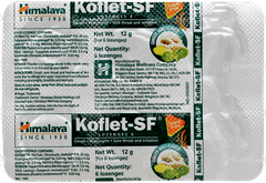 Himalaya Koflet Sf Ginger Mint Flavour Lozenges 6