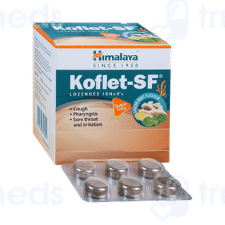 Himalaya Koflet Sf Ginger Mint Flavour Lozenges 6