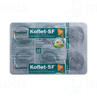 Himalaya Koflet Sf Ginger Mint Flavour Lozenges 6