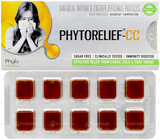 Phytorelief Cc Sugar Free Lozenges 10