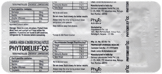 Phytorelief Cc Sugar Free Lozenges 10