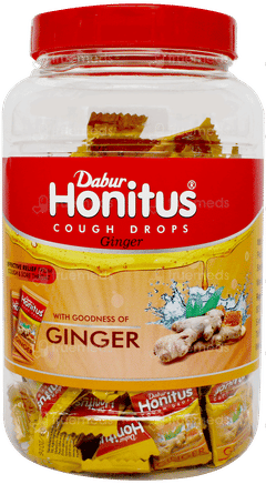 Dabur Honitus Ginger Cough Drops 100