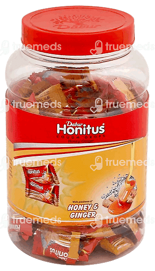 Dabur Honitus Ginger Honey Cough Drops 100