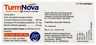 Turmnova Turmeric Lozenges 10