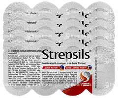 Strepsils Ginger And Lemon Medicated Lozenges 8 Pack Of 5