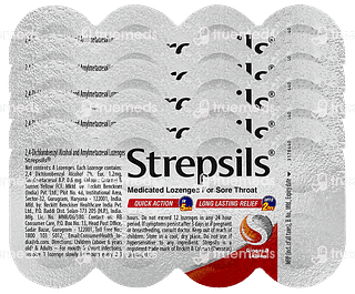 Strepsils Ginger And Lemon Medicated Lozenges 8 Pack Of 5