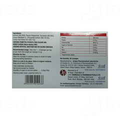 Aquazyl Mint Flavour Lozenges 15 Aquazyl Mint Flavour Lozenges 15