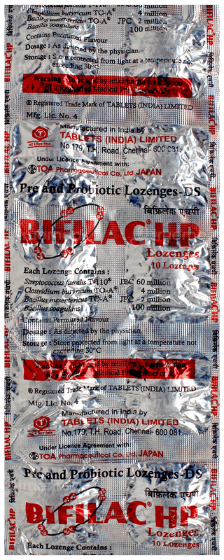 Bifilac Hp Lozenges 10