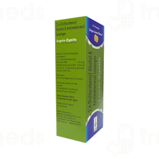 Lupin Zysils Ginger Lemon Flavour Lozenges 10