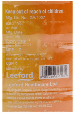 Leekuf Natural Orange Flavour Lozenges 150
