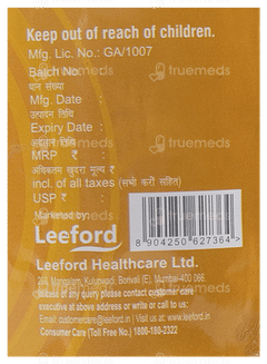 Leekuf Natural Medicated Ginger Lemon Flavour Lozenges 150