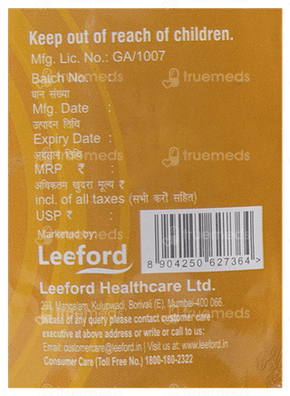 Leekuf Natural Medicated Ginger Lemon Flavour Lozenges 150